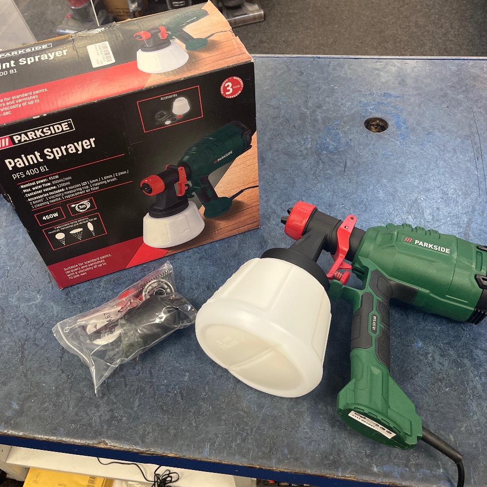 Parkside parkside paint sprayer pfs 400 b1 Own4Less